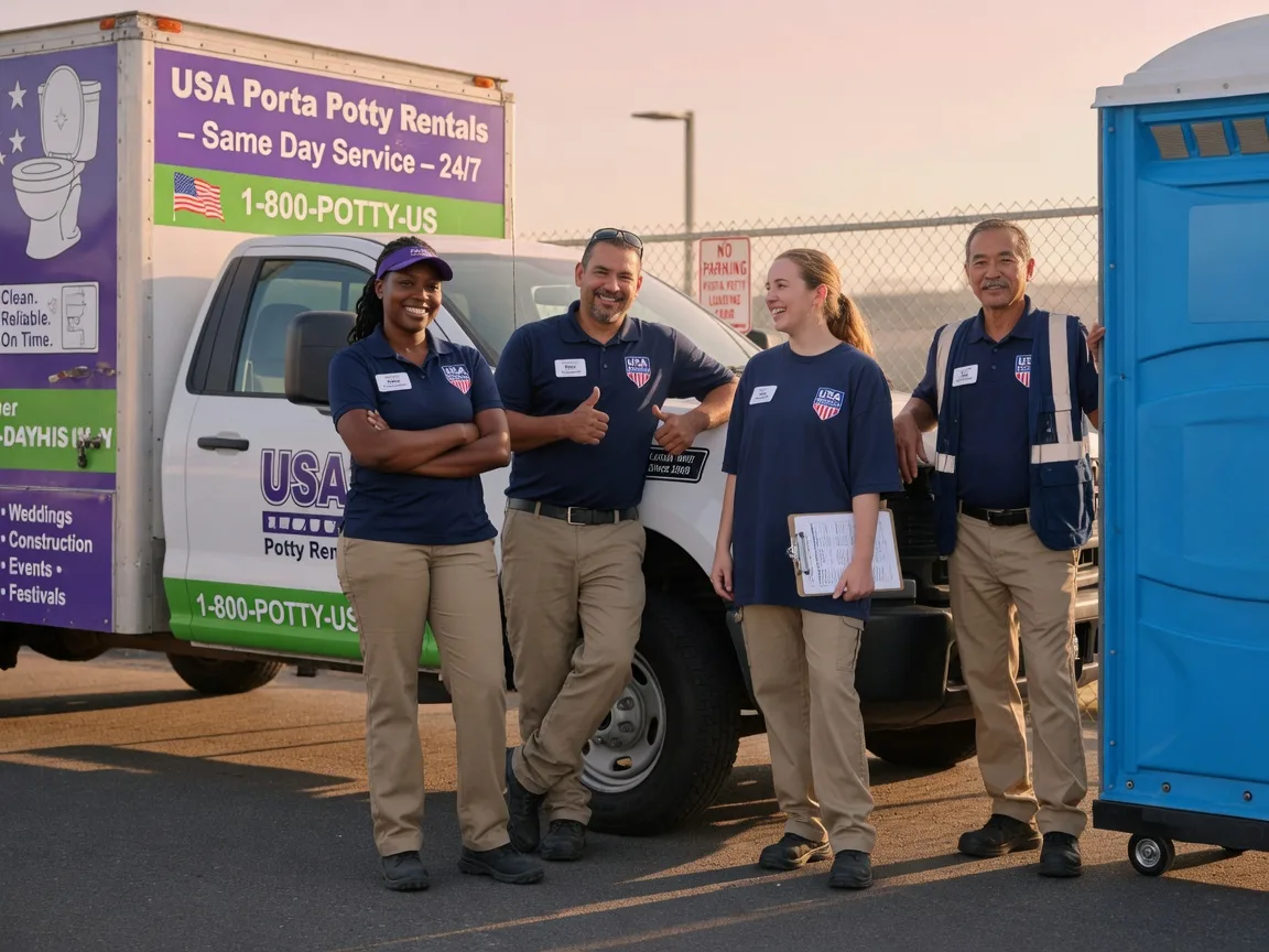 Porta Potty Rental company in Geismar, LA